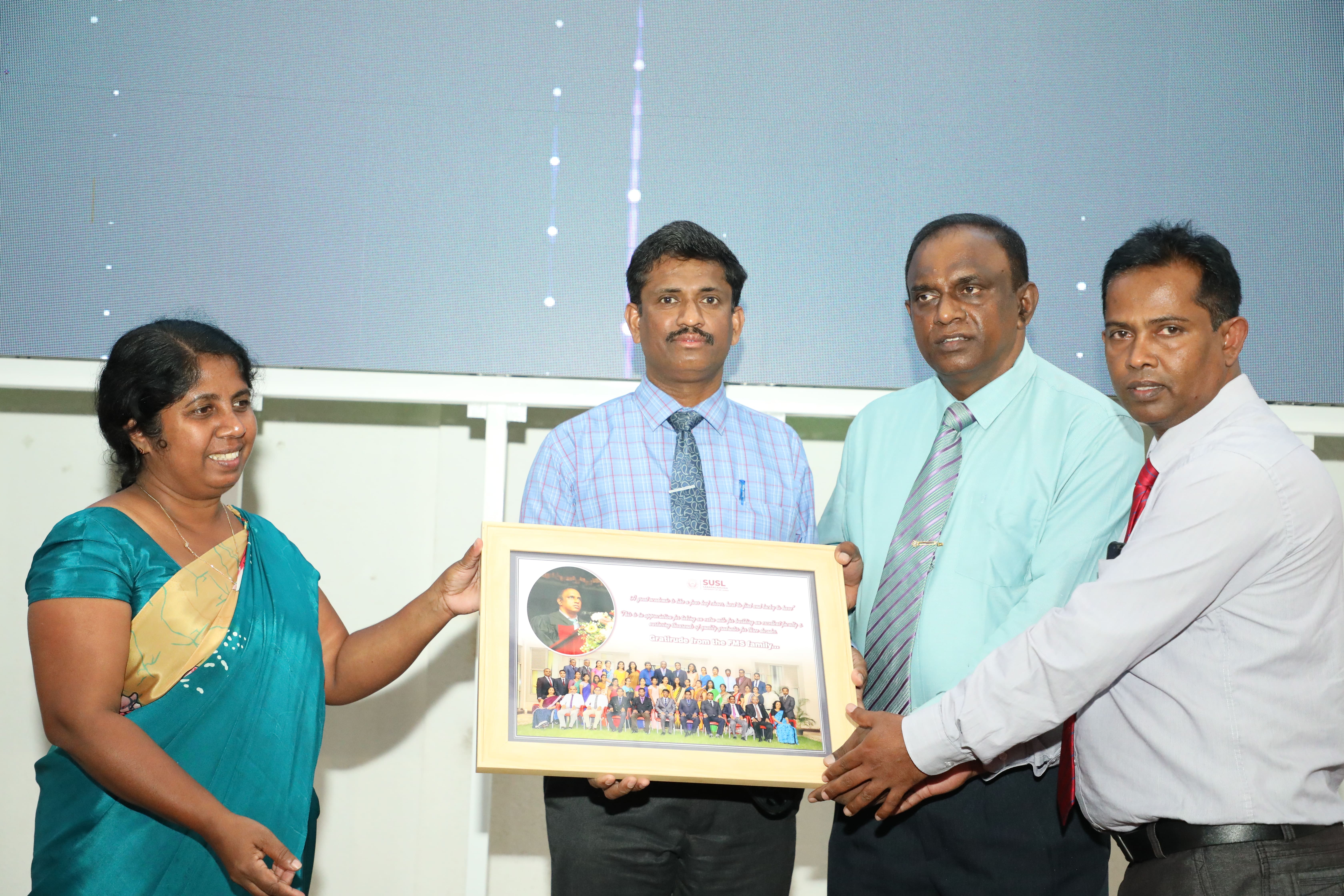 Felicitation Ceremony for Mr. H.G. Piyasiri