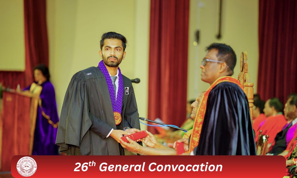 26th General Convocation of Sabaragamuwa University of Sri Lanka