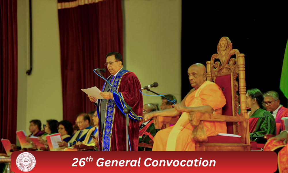 26th General Convocation of Sabaragamuwa University of Sri Lanka