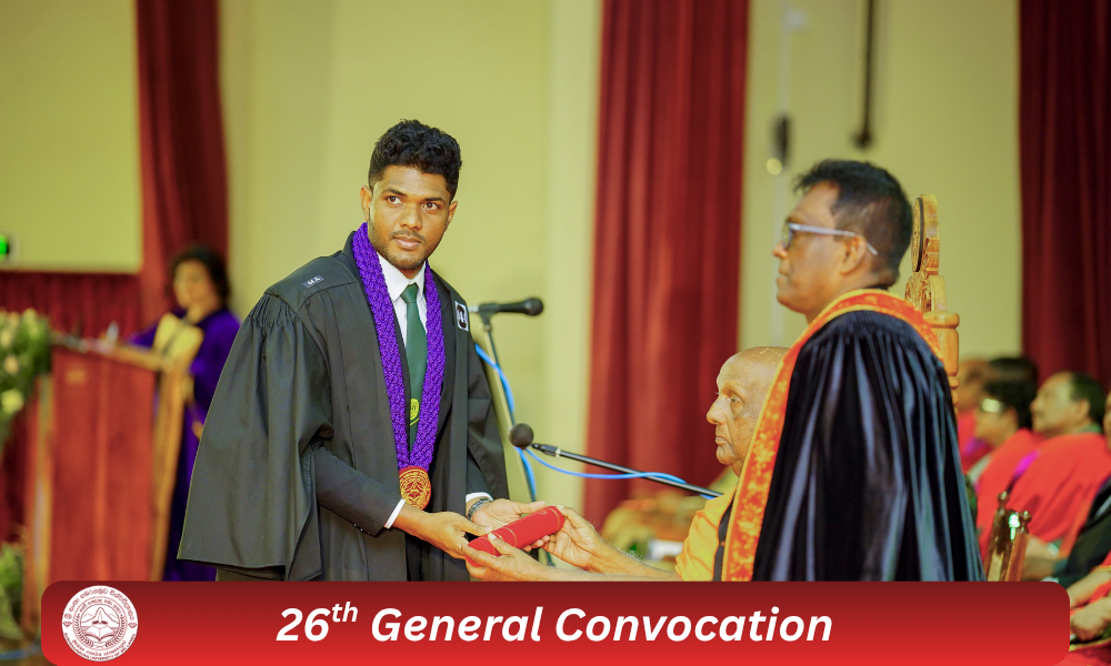 26th General Convocation of Sabaragamuwa University of Sri Lanka