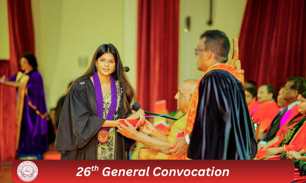 26th General Convocation of Sabaragamuwa University of Sri Lanka
