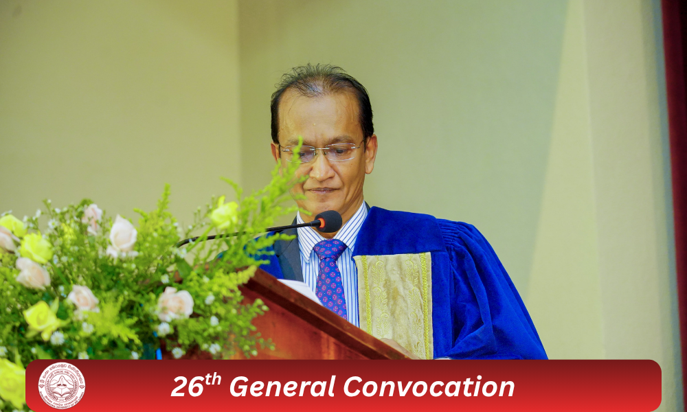 26th General Convocation of Sabaragamuwa University of Sri Lanka