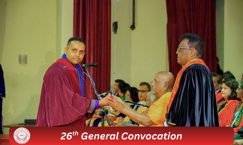 26th General Convocation of Sabaragamuwa University of Sri Lanka