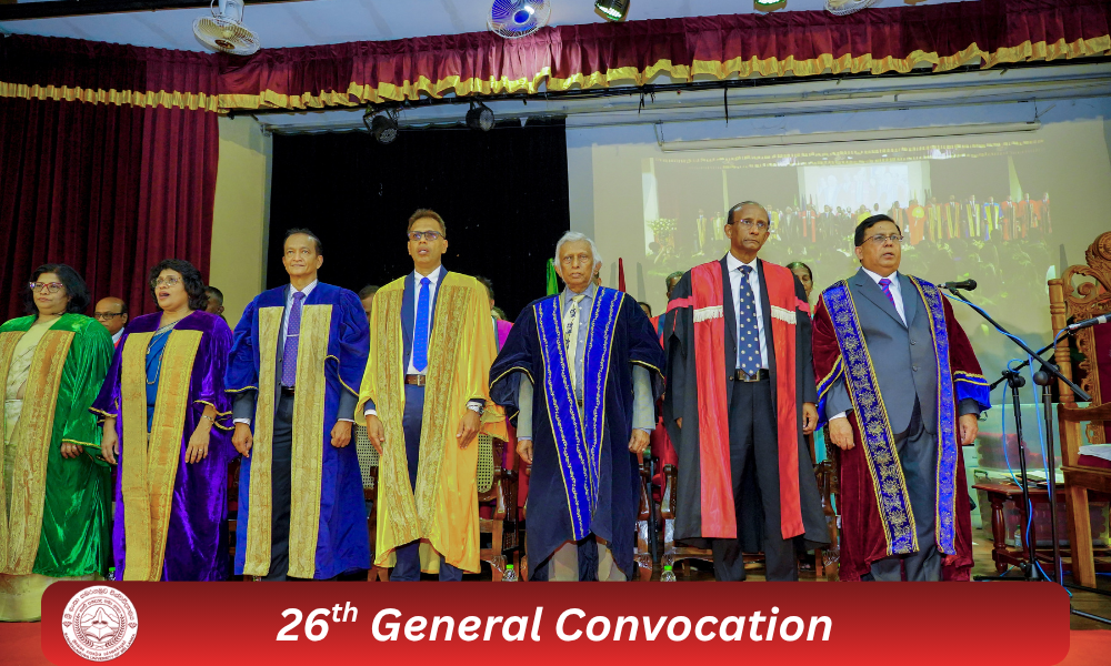 26th General Convocation of Sabaragamuwa University of Sri Lanka