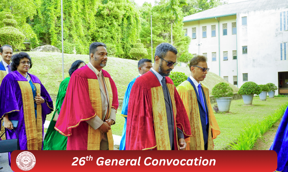 26th General Convocation of Sabaragamuwa University of Sri Lanka