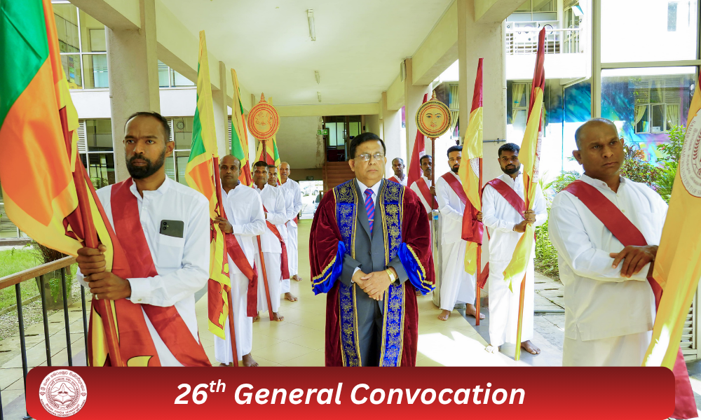 26th General Convocation of Sabaragamuwa University of Sri Lanka