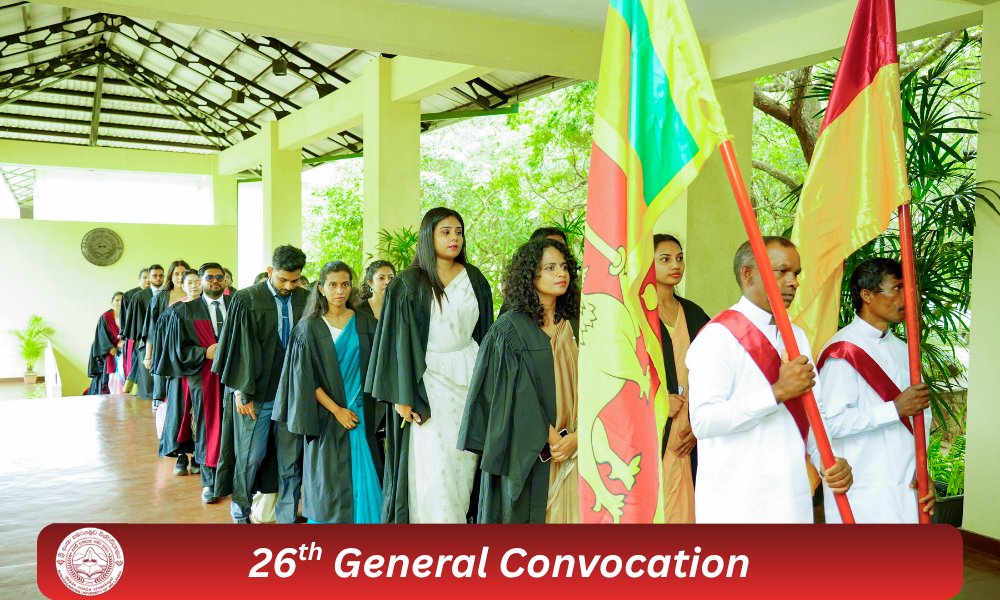 26th General Convocation of Sabaragamuwa University of Sri Lanka