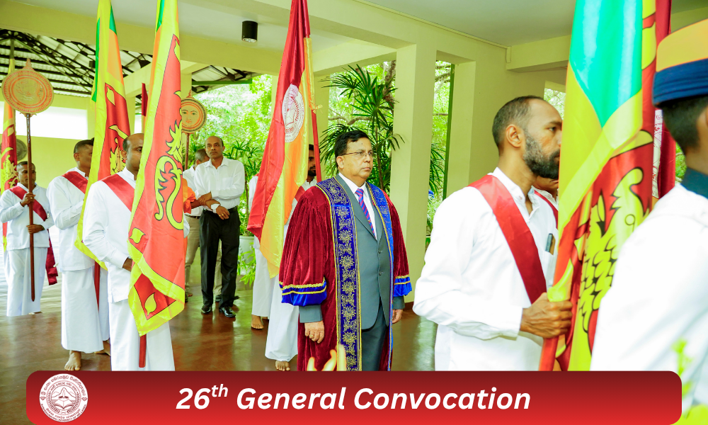 26th General Convocation of Sabaragamuwa University of Sri Lanka
