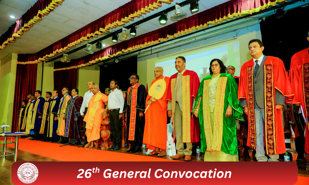 26th General Convocation of Sabaragamuwa University of Sri Lanka