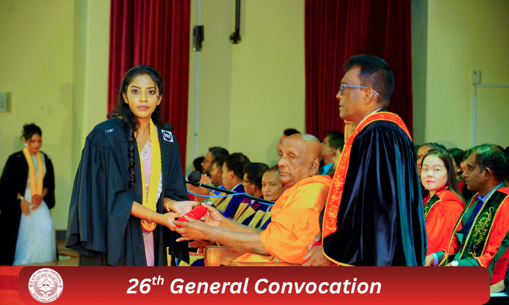 26th General Convocation of Sabaragamuwa University of Sri Lanka