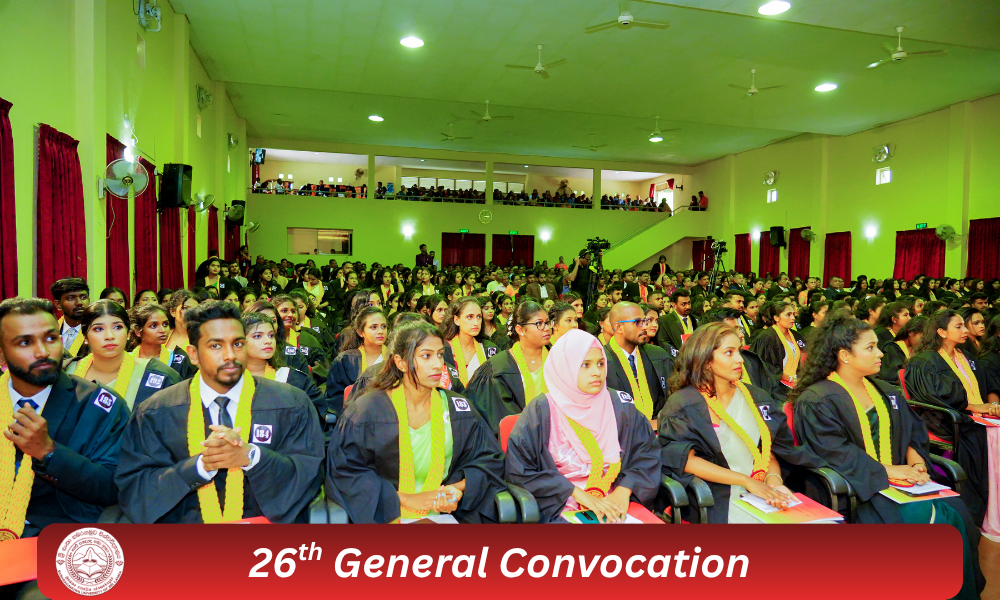 26th General Convocation of Sabaragamuwa University of Sri Lanka