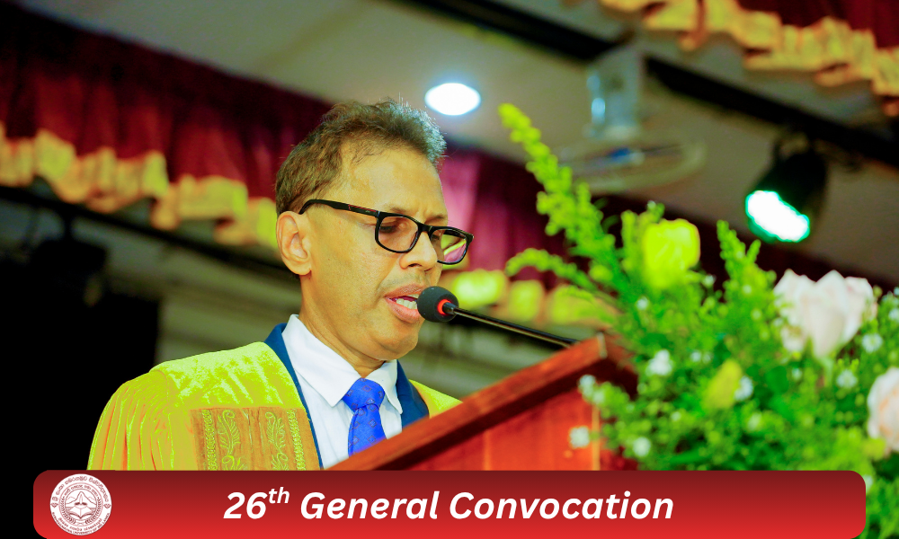 26th General Convocation of Sabaragamuwa University of Sri Lanka