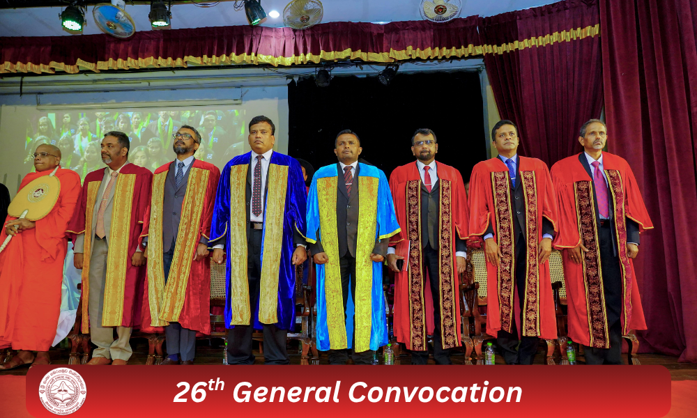 26th General Convocation of Sabaragamuwa University of Sri Lanka