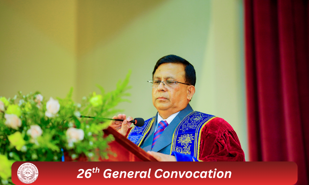 26th General Convocation of Sabaragamuwa University of Sri Lanka