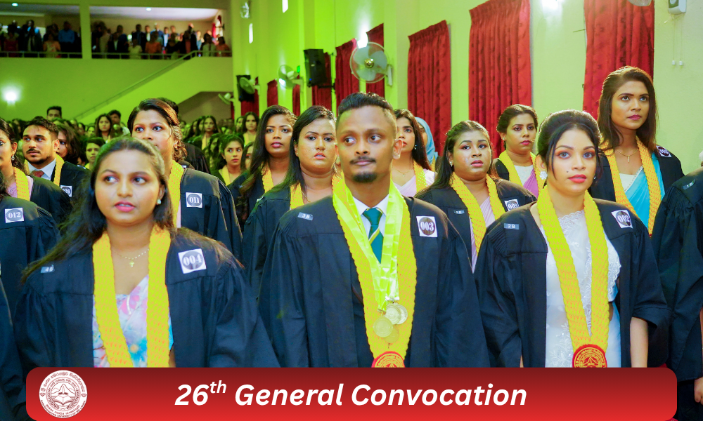 26th General Convocation of Sabaragamuwa University of Sri Lanka