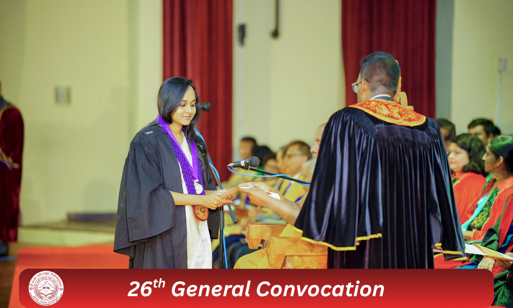 26th General Convocation of Sabaragamuwa University of Sri Lanka