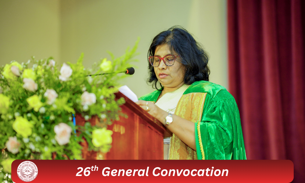 26th General Convocation of Sabaragamuwa University of Sri Lanka