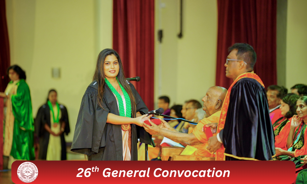 26th General Convocation of Sabaragamuwa University of Sri Lanka
