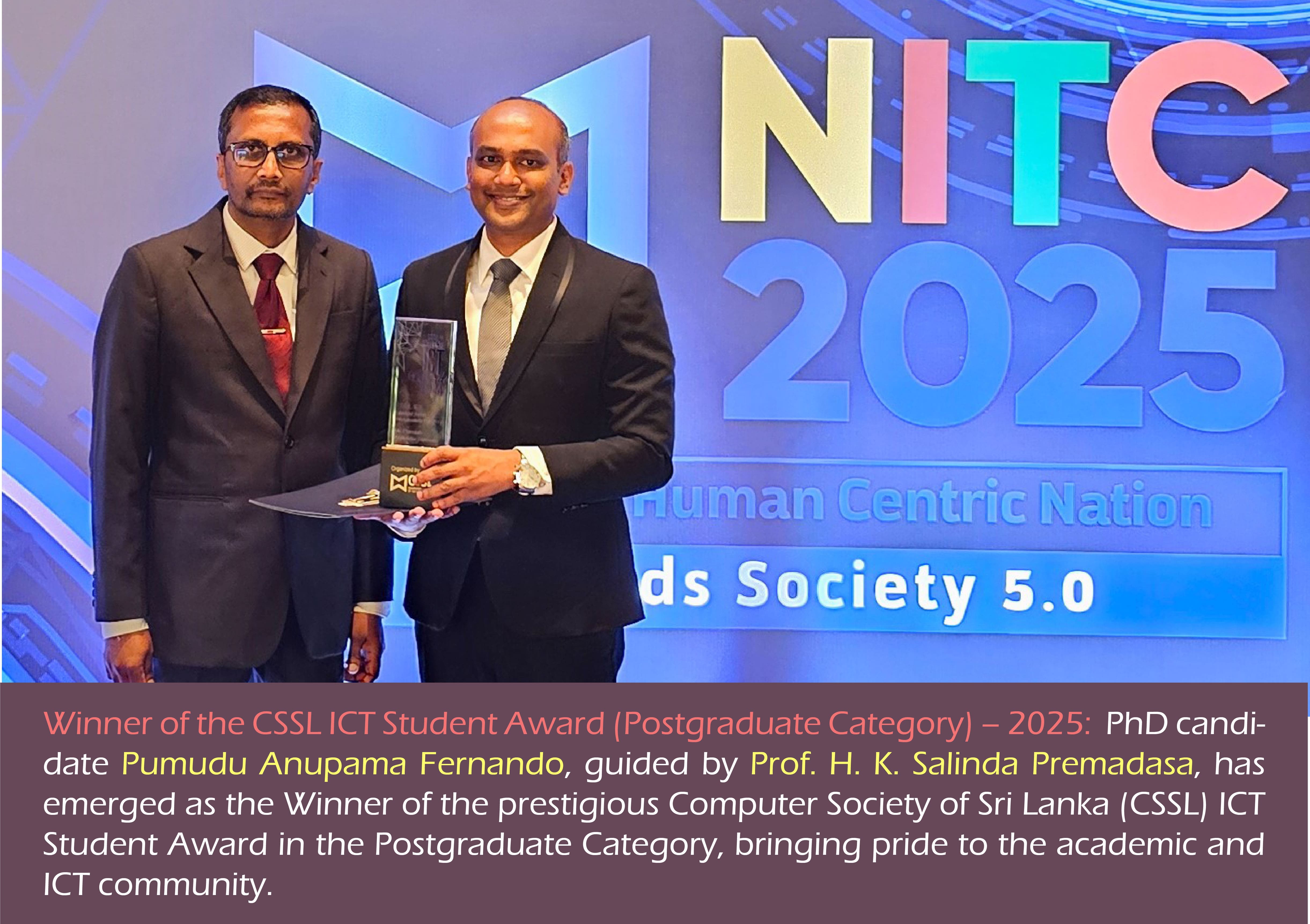 Bronze Award - National ICT Awards NBQSA 2025