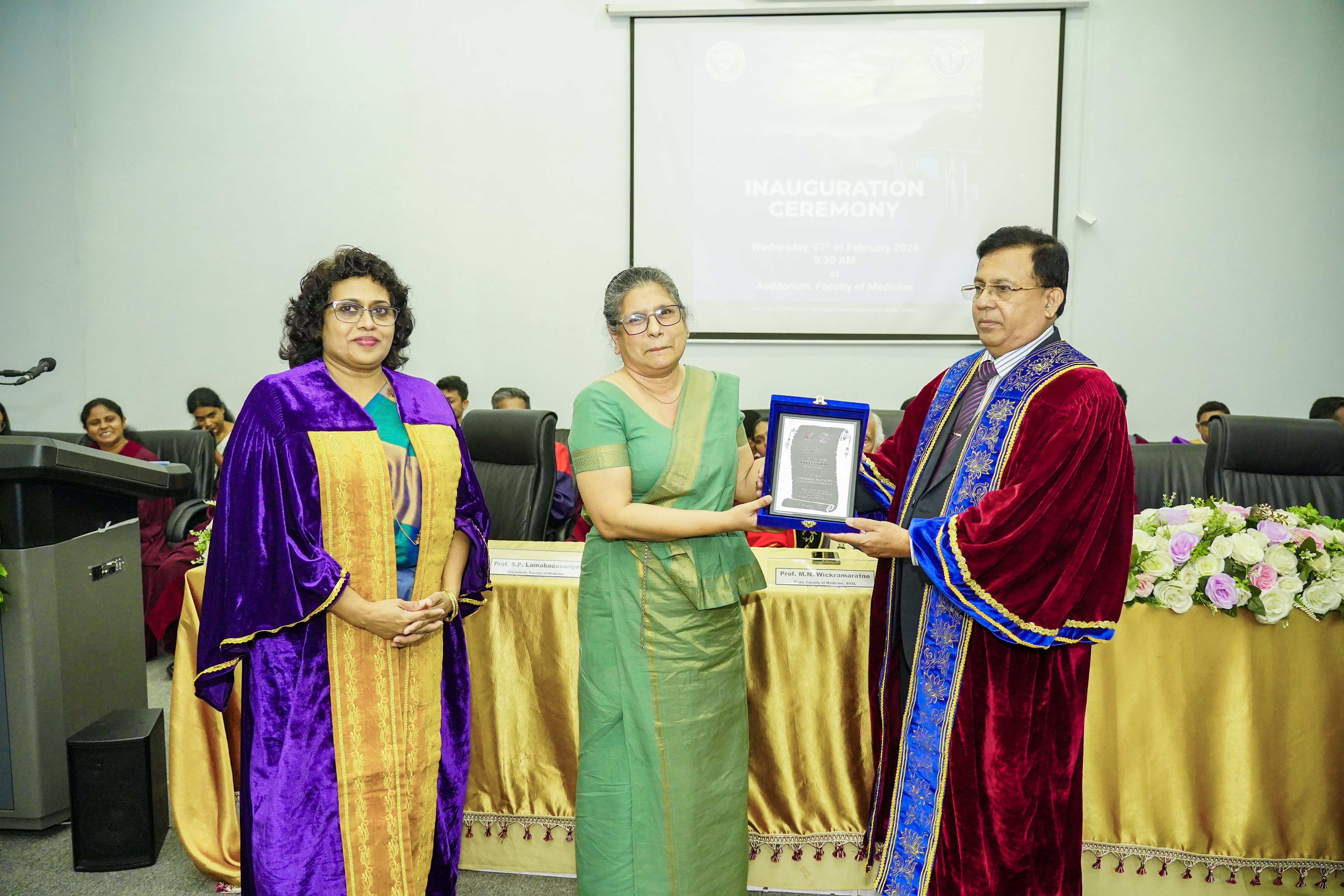 Inauguration ceremony- 2024 New Batch-Faculty of Medicine