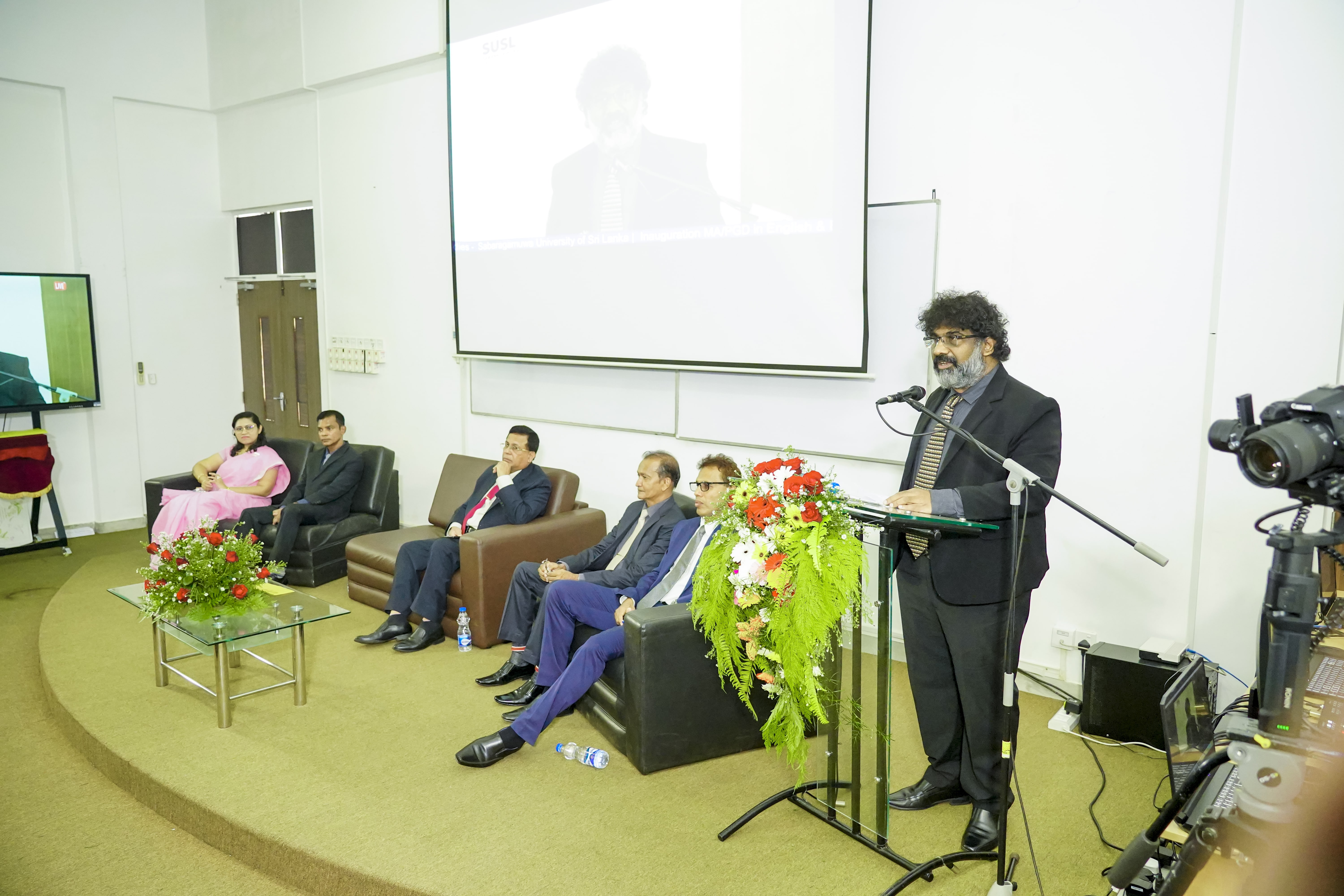 The Inauguration Ceremony of the MA/PGD in English and Education - 2024