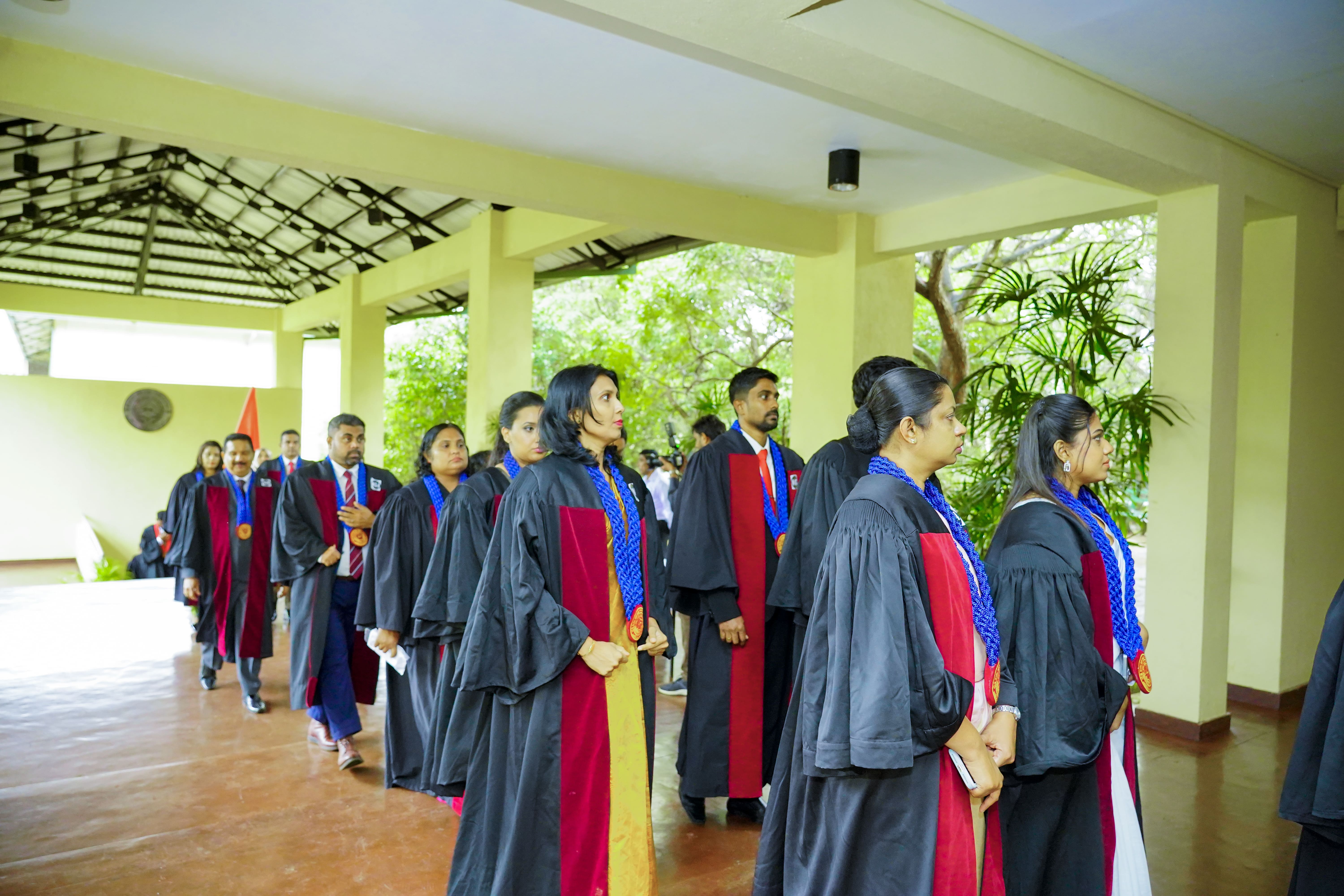 The second part of the 2025 graduation ceremony