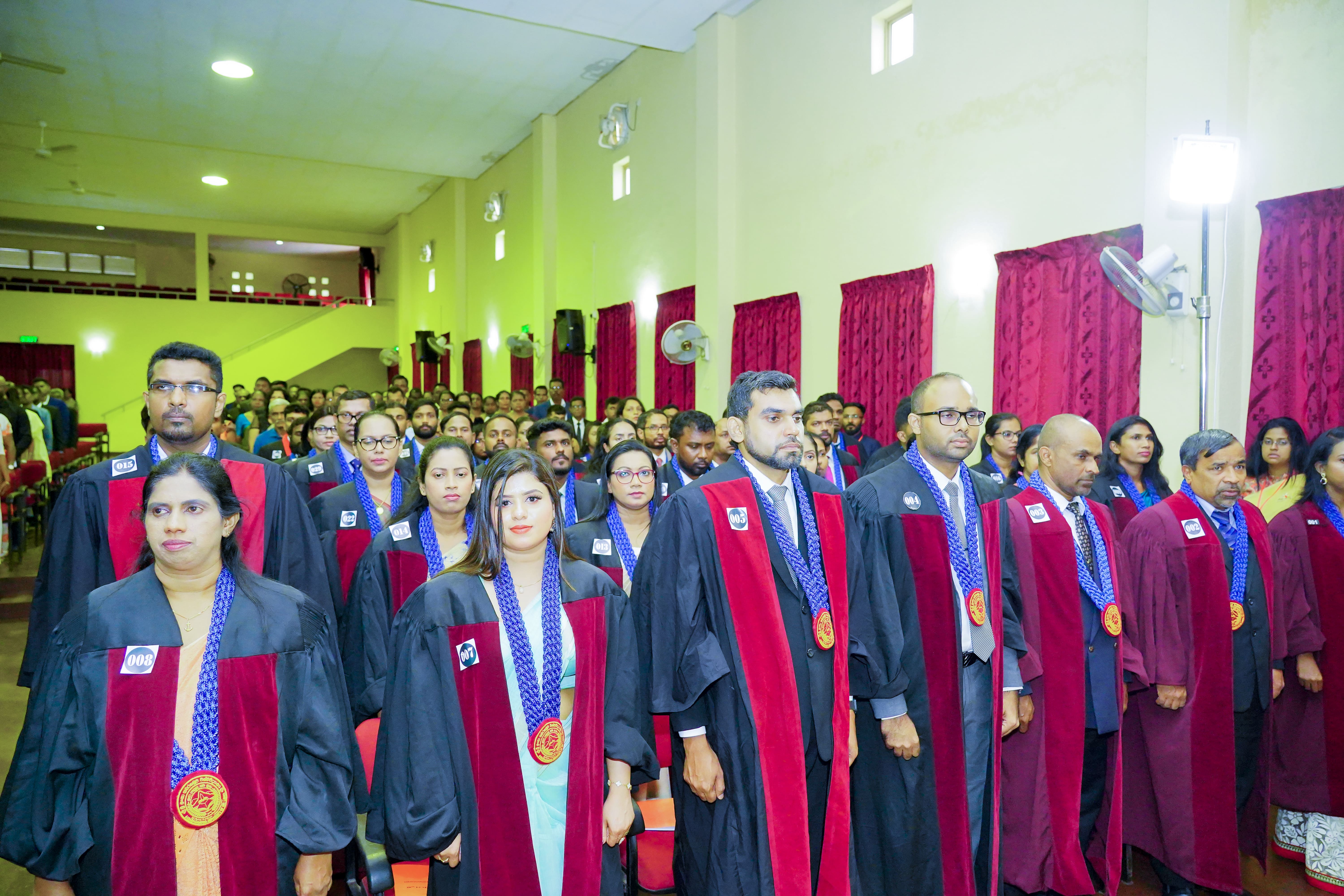 The second part of the 2025 graduation ceremony