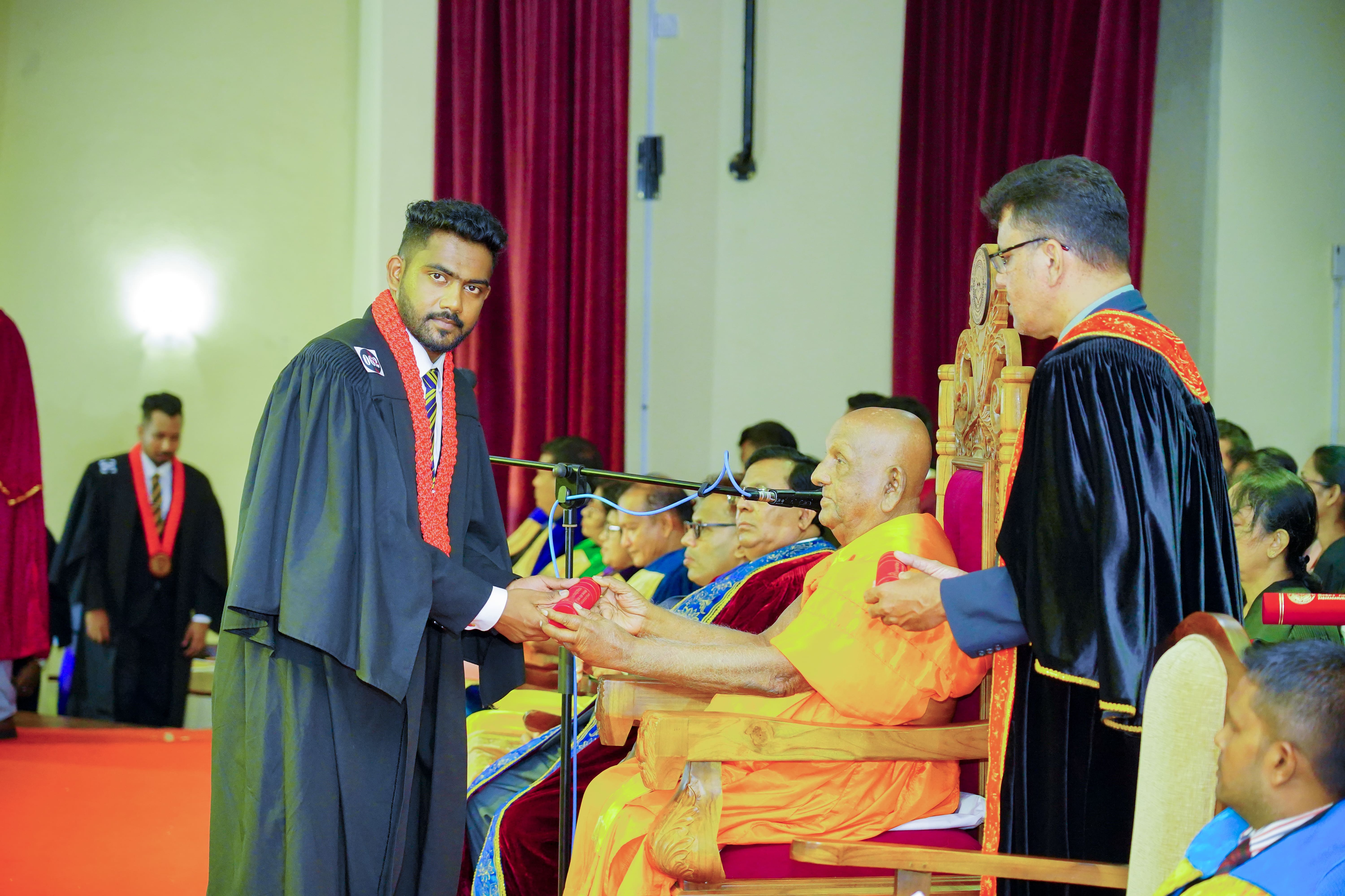 The second part of the 2025 graduation ceremony