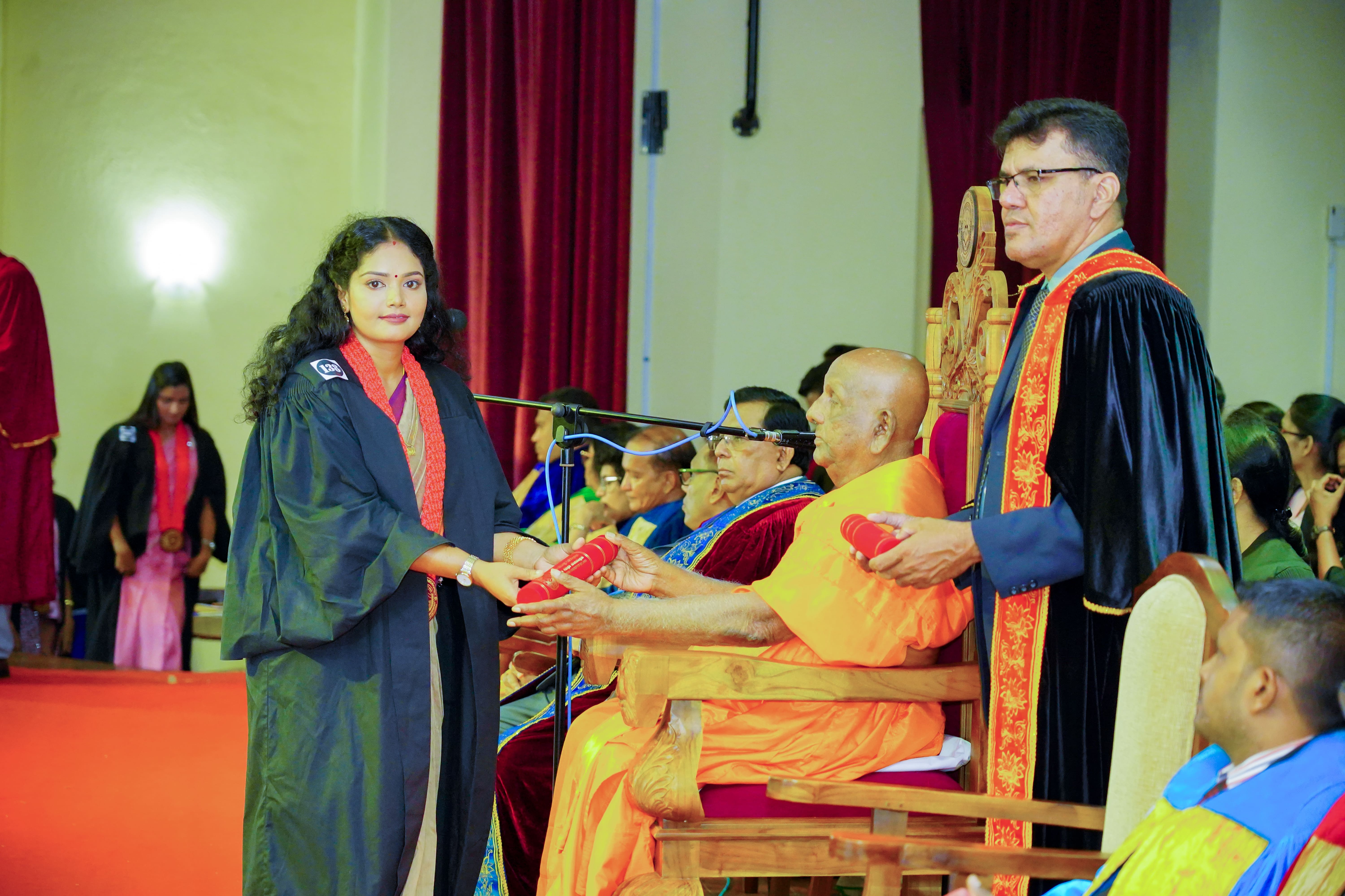 The second part of the 2025 graduation ceremony