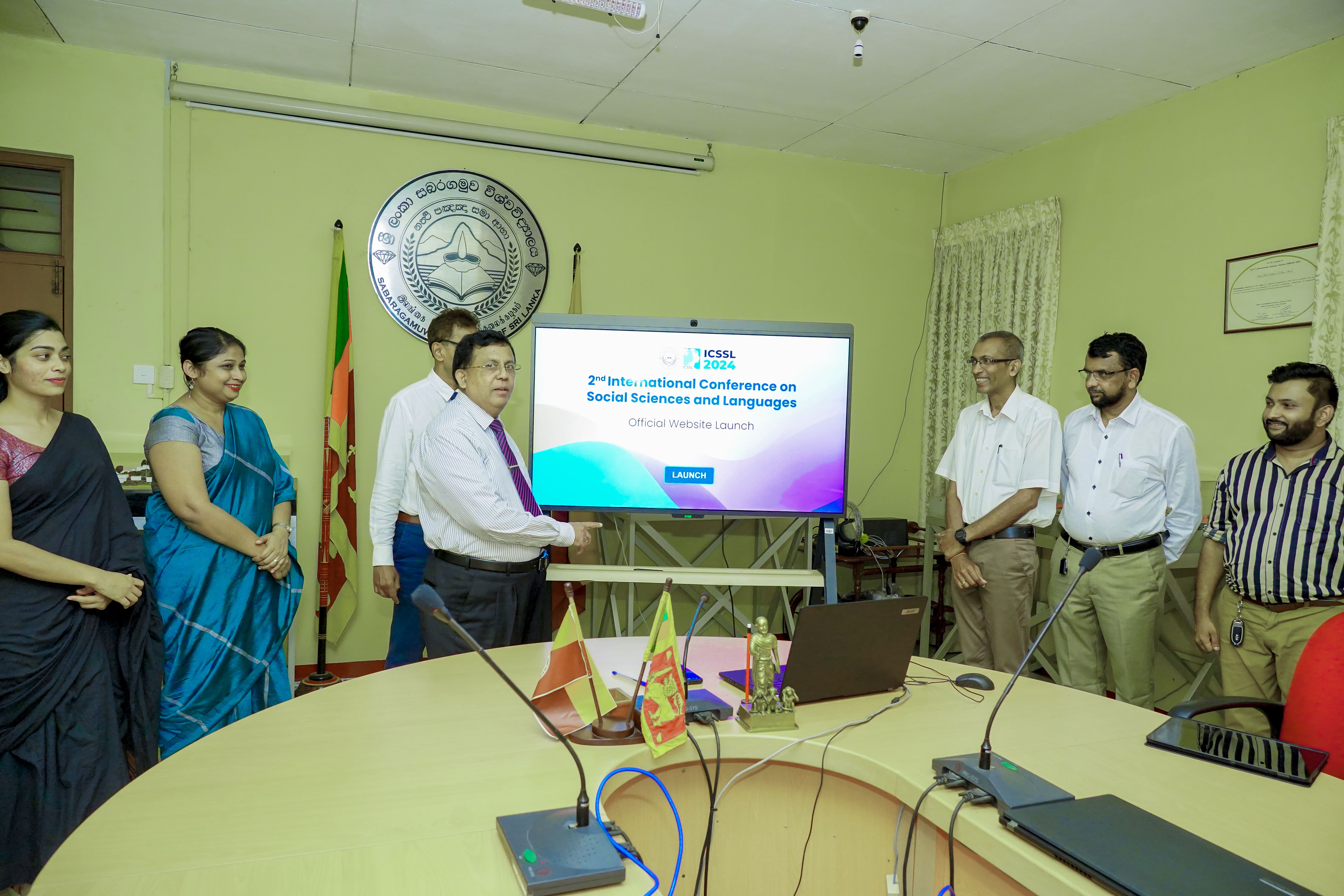 Web launching ceremony - ICSSL2024