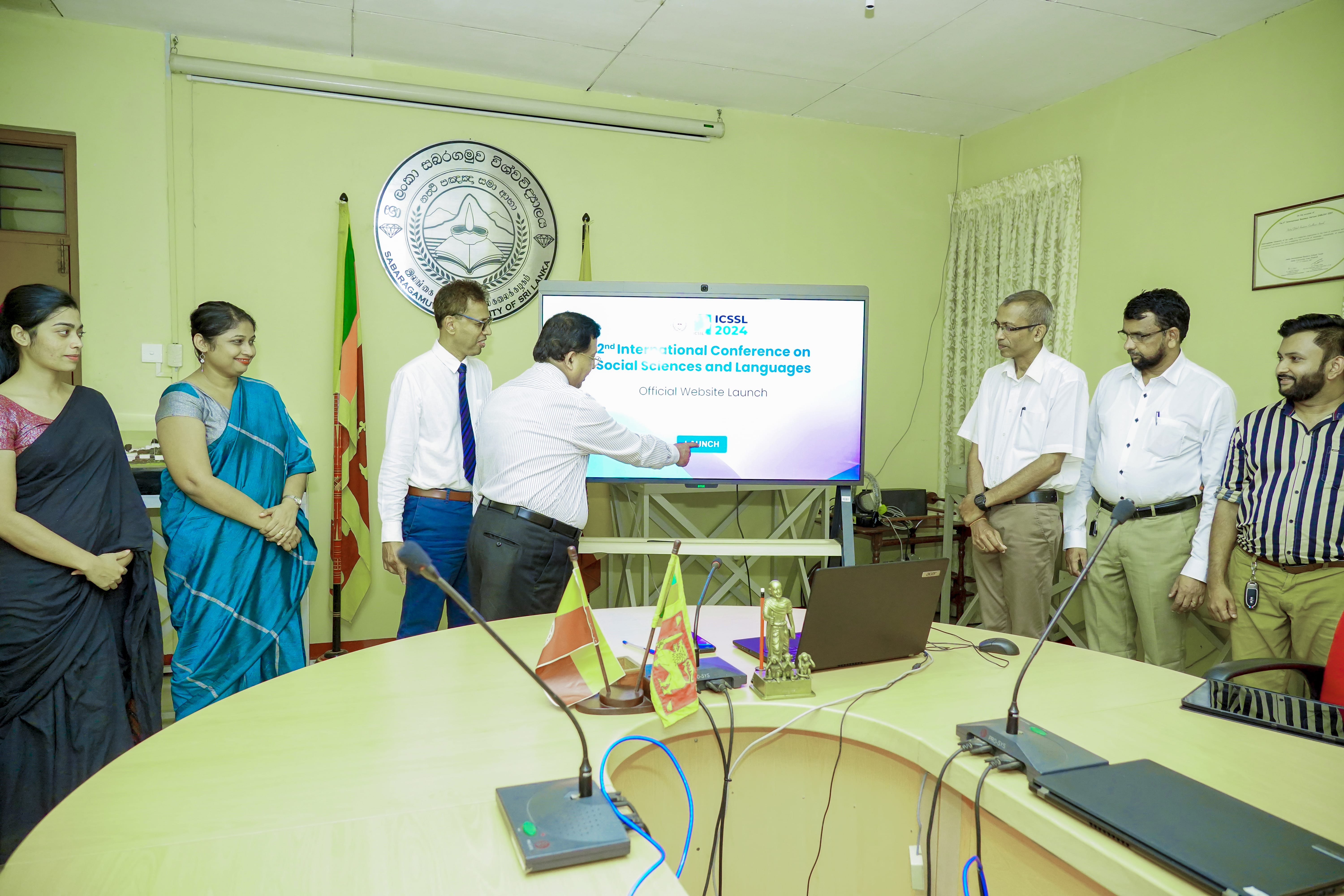 Web launching ceremony - ICSSL2024