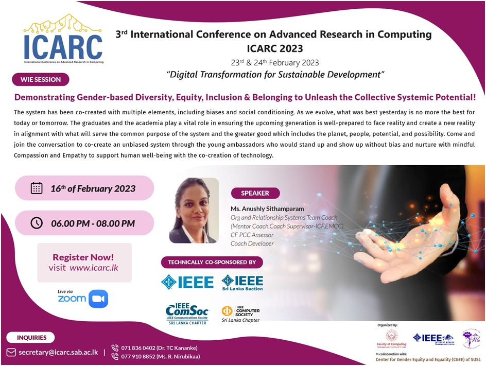 Demonstrating gender-based diversity, equity, inclusion and belonging to unleash the collective systemic potential