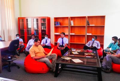 Ceremonial Opening of the English Activity Room