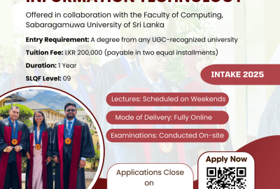 Applications Open for Master of Information Technology (MIT)