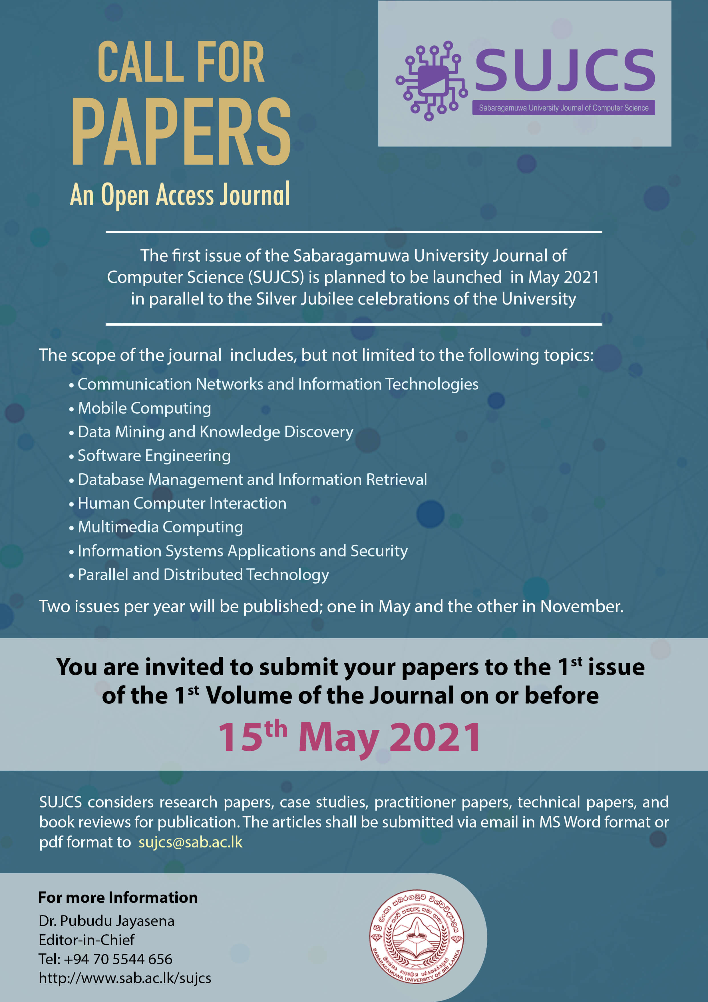 Computer Science Scholarly Journals : journal of camelid science