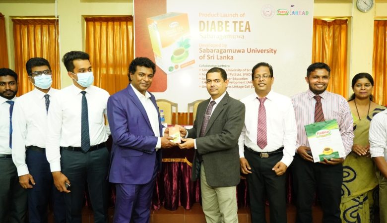 “Diabe Tea Sabaragamuwa” formulated by Sabaragamuwa University of Sri Lanka has been launched to the market