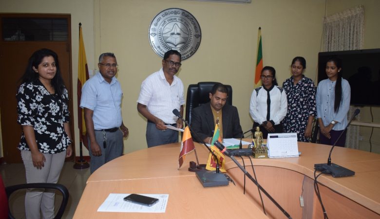 Sabaragamuwa University of Sri Lanka signed a Research Agreement with Lanka Sugar Company Pvt Ltd, Pelwatte